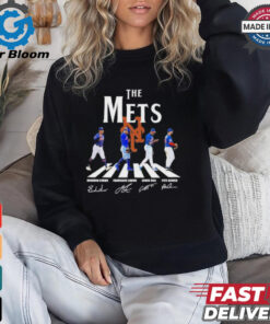 The New York Mets Abbey Road Nimmo Lindor Diaz And Alonso Shirt