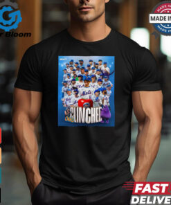 The New York Mets Clinched Are Headed To Postseason 2024 MLB National League East Division Poster t shirt