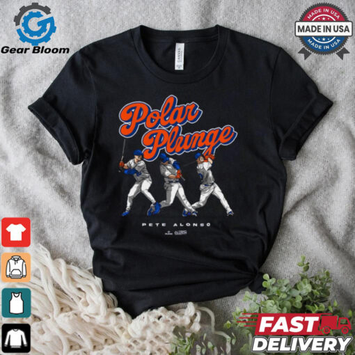 The Polar Plunge Pete Alonso New York Mets MLB t shirt