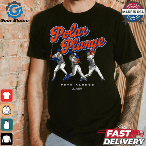 The Polar Plunge Pete Alonso New York Mets MLB t shirt