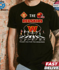 The Redskins 92 years 1932 2024 team players shirt