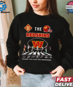 The Redskins 92 years 1932 2024 team players shirt