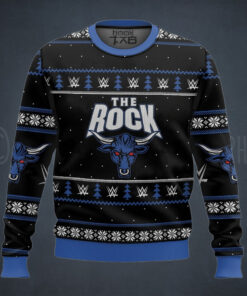 The Rock WWE Ugly Sweater