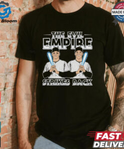 The evil empire strikes back Aaron Judge and Juan Soto New York Yankees shirt