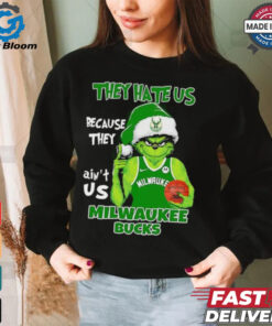 They hate us because they ain’t us Milwaukee Bucks Grinch 2024 shirt