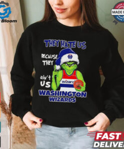 They hate us because they ain’t us Washington Wizards Grinch 2024 shirt