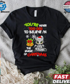 Toothless You’re never too olf to believe in the magic of Christmas shirt