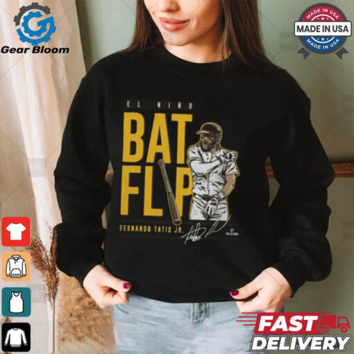 Top Fernando Tatis Jr San Diego Bat Flip T Shirt