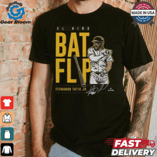 Top Fernando Tatis Jr San Diego Bat Flip T Shirt