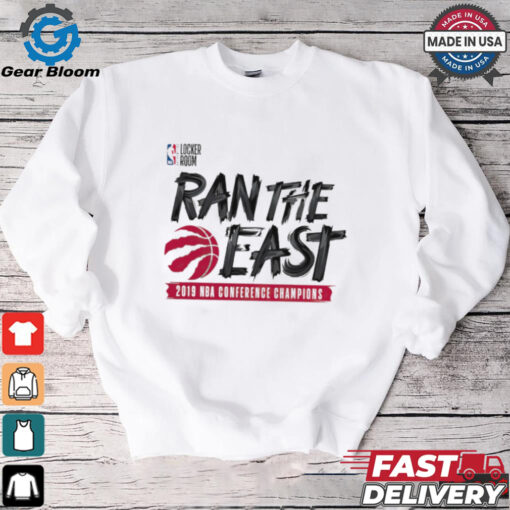 Toronto Raptors Ran the East 2019 Eastern Conference Champions Locker Room shirt