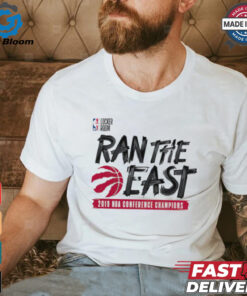 Toronto Raptors Ran the East 2019 Eastern Conference Champions Locker Room shirt