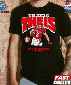 Travis Theis South Dakota Coyotes cartoon shirt