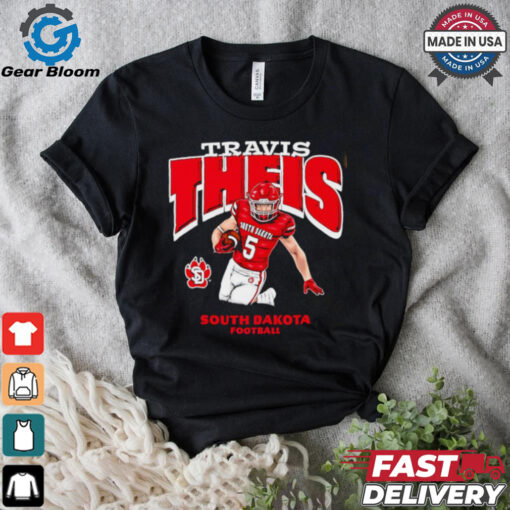 Travis Theis South Dakota Coyotes cartoon shirt