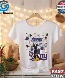 Tree Halloween New York Giants NFL Team 2024 Shirt