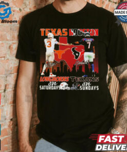 Trending Ewers Stroud Longhorns On Saturdays Texans On Sundays Shirt