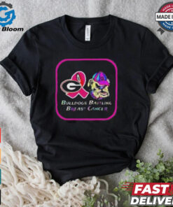 Trending Ncaa Georgia Bulldogs Battling Breast Cancer T Shirt