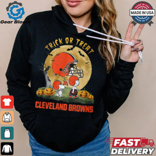 Trick Or Treat Cleveland Browns Unisex T Shirt