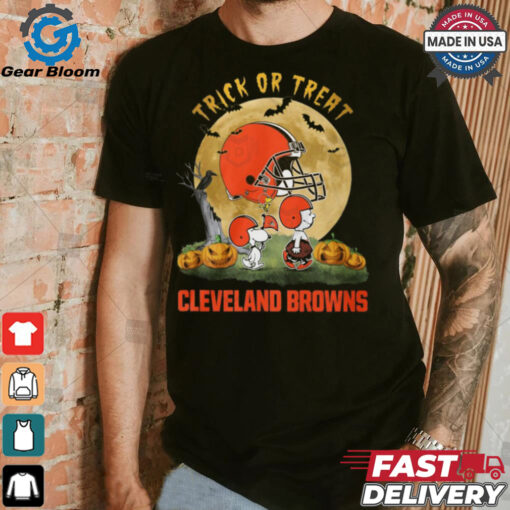 Trick Or Treat Cleveland Browns Unisex T Shirt