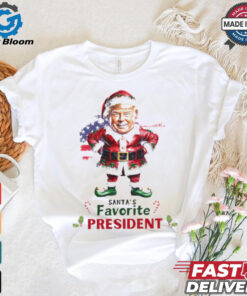 Trump Santa’s favorite President shirt