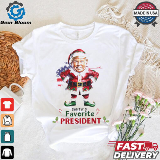 Trump Santa’s favorite President shirt