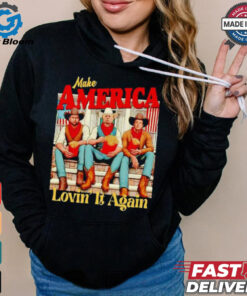 Trump Vance Elon fries make America lovin’ it again shirt