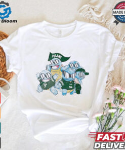 Tulane Green Wave football Squirtle Pokemon shirt