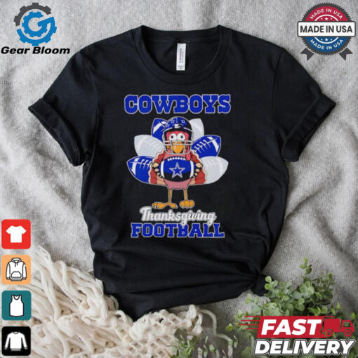 Turkey Dallas Cowboys Thanksgiving football shirt