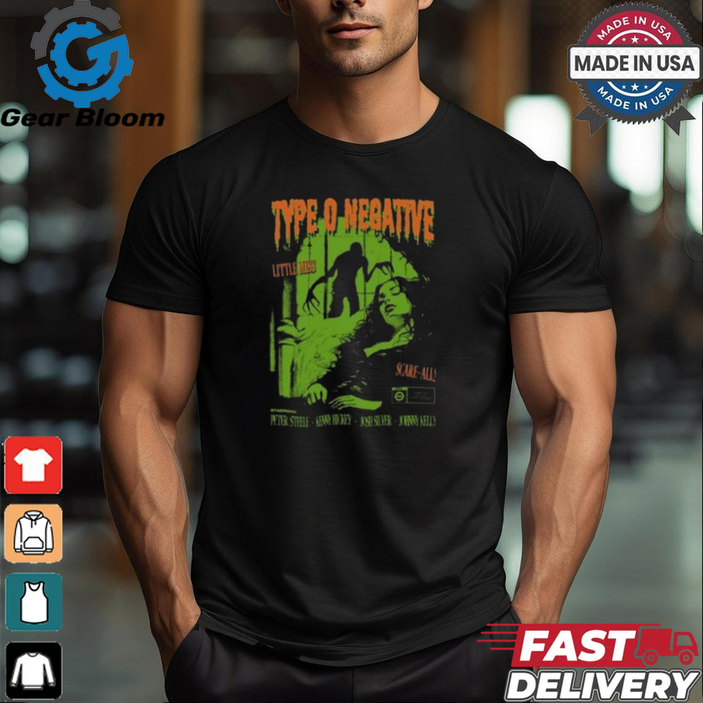 Type O Negative Scare All Horror Film Shirt Type O Negative Scare All Horror Film Shirt