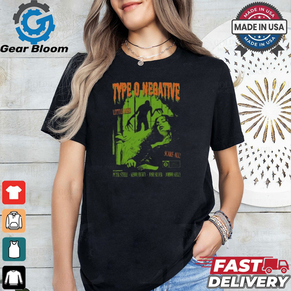 Type O Negative Scare All Horror Film Shirt Type O Negative Scare All Horror Film Shirt