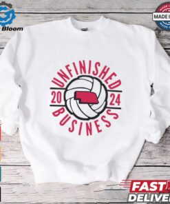 Unfinished Business Nebraska Volleyball 2024 Shirt