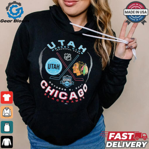 Utah Hockey Club Inaugural Game Chicago Blackhawks 2024 NHL shirt