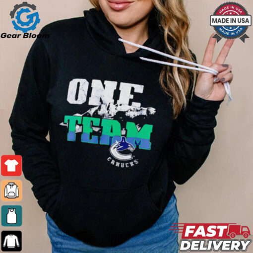 Vancouver Canucks one team ice shirt