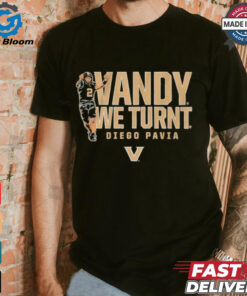 Vanderbilt Commodores Football Diego Pavia Vandy We Turnt T shirts