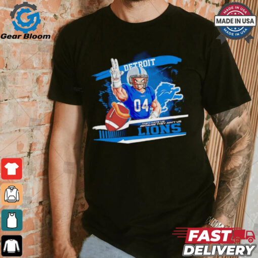 Vegeta X NCAA Detroit Lions they hate us because ain’t us 2024 shirt