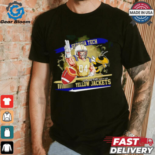 Vegeta X NCAA Georgia Tech Yellow Jackets they hate us because ain’t us 2024 shirt