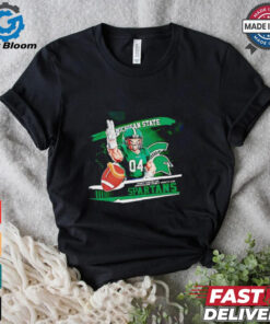 Vegeta X NCAA Michigan State Spartans they hate us because ain’t us 2024 shirt