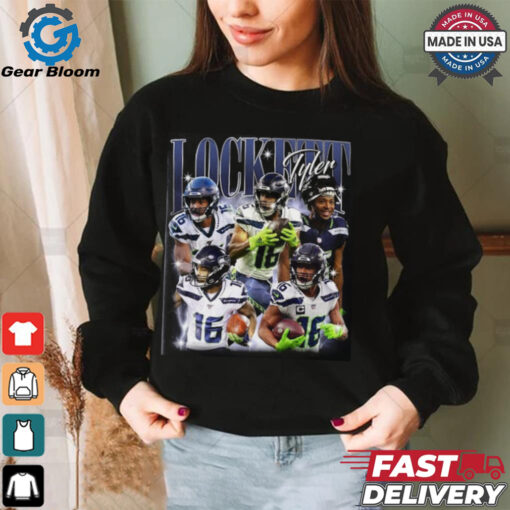 Vintage 90s Graphic Style Tyler Lockett Shirt