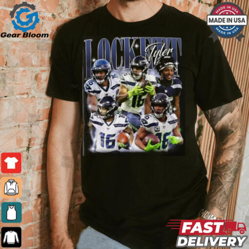 Vintage 90s Graphic Style Tyler Lockett Shirt