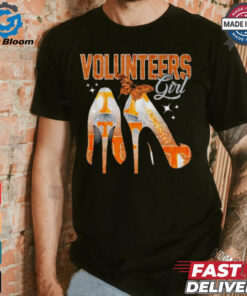 Volunteers girls high heels butterfly shirt