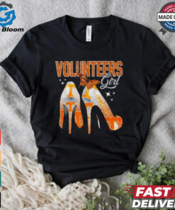 Volunteers girls high heels butterfly shirt