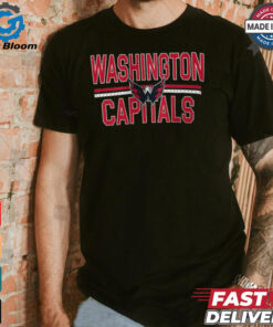 Washington Capitals Starter Mesh Look Team Name Logo Pullover shirt