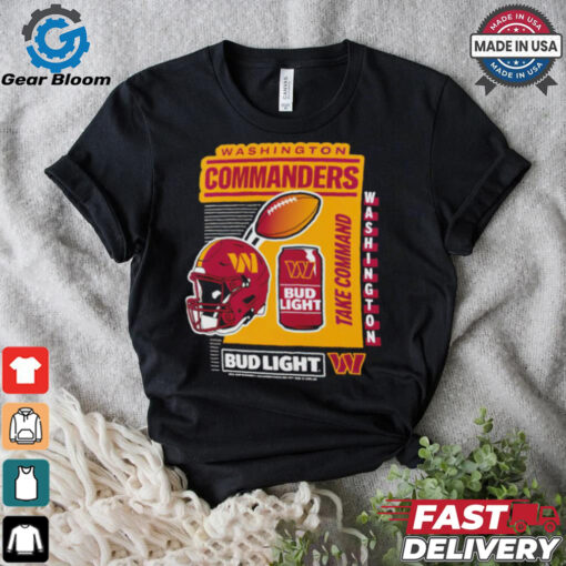 Washington Commanders Bud Light take Command shirt