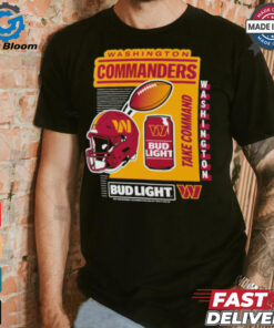 Washington Commanders Bud Light take Command shirt