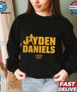 Washington Commanders Jayden Daniels Play Motion T Shirt