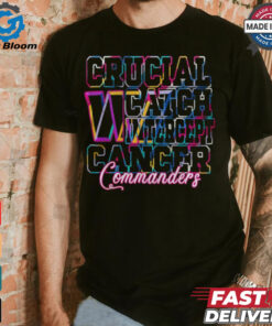 Washington Commanders – Crucial Catch Intercept Cancer Shirt