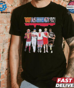 Washington Players Daniels, Corbin, Ovechkin, Kuzma And Benteke Signatures Shirt