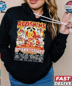 Washington Redskins 92nd Anniversary 1932 2024 T Shirt
