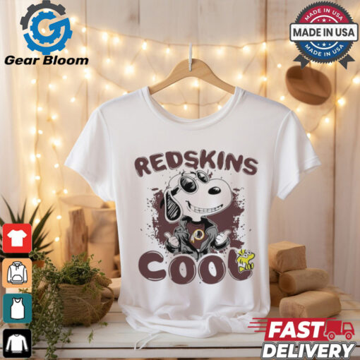 Washington Redskins NFL Team Snoopy Joe Cool T Shirt