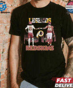 Washington Redskins Sean Taylor x John Riggins Legends Signature Shirt