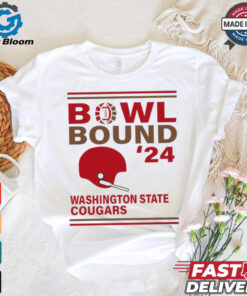 Washington State Cougars 2024 Bowl Bound Helmet Shirt